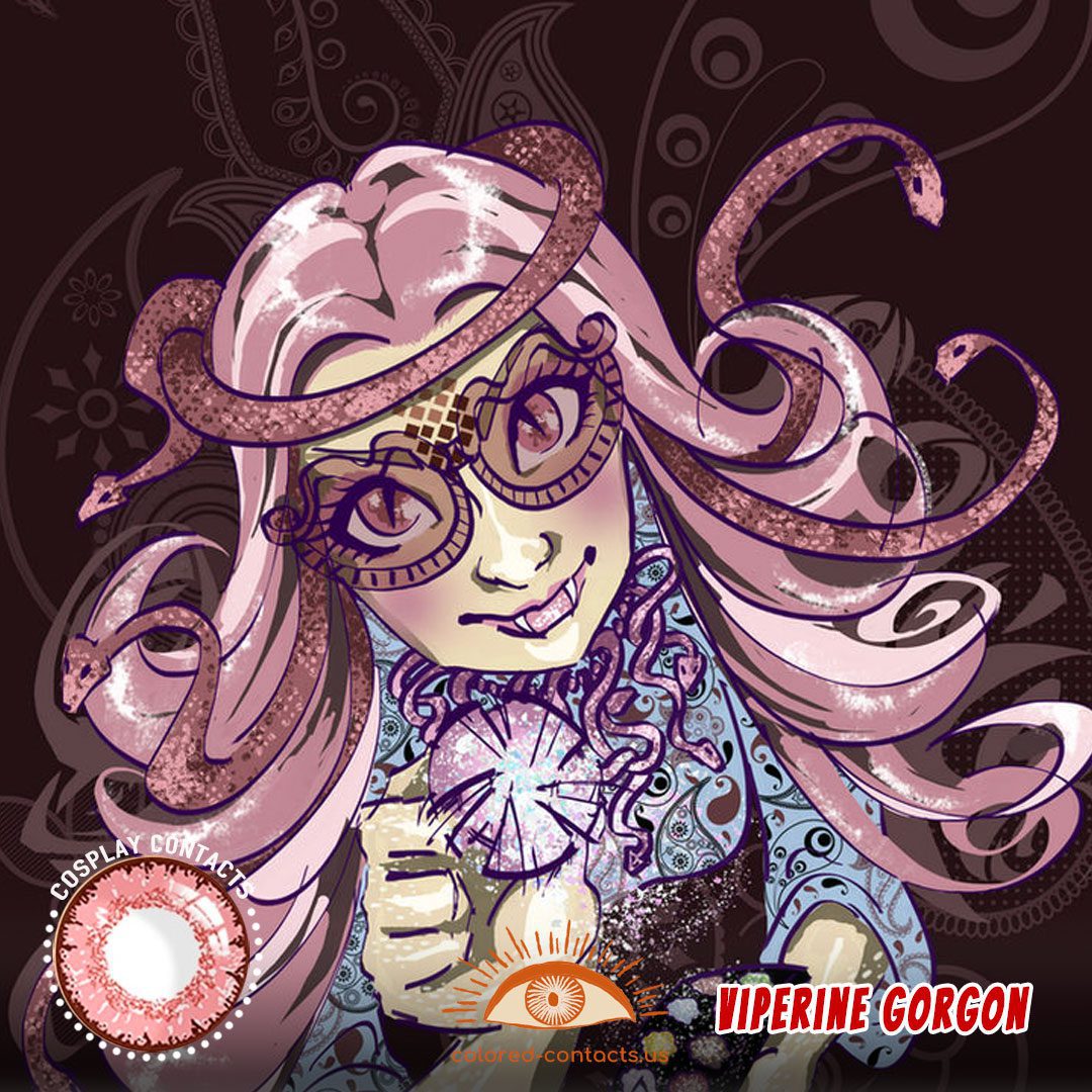 Monster High : Viperine Gorgon Cosplay Contact Lenses - image 1