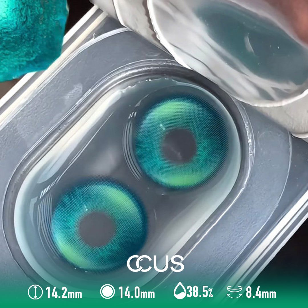 Werewolf Green Halloween Contacts - thumbnail 2