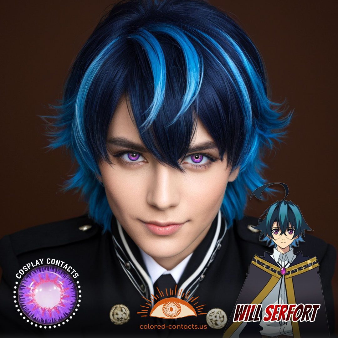 Will Serfort Cosplay Purple Contact Lenses - image 1