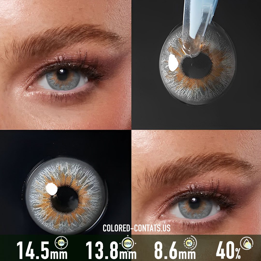 Wolf Gray Contact Lenses - image 1