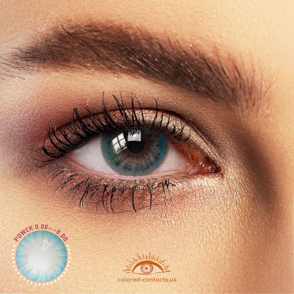 Wonderland Blue Colored Contacts - image 1