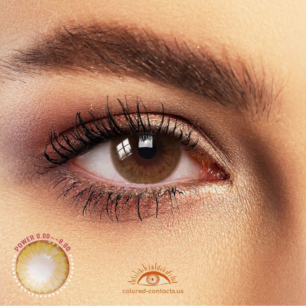 Wonderland Brown Colored Contacts - image 1
