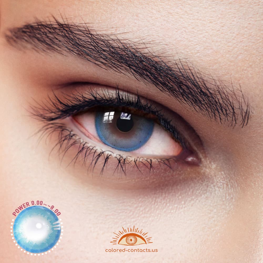 Xanadu Blue Colored Contacts - image 1