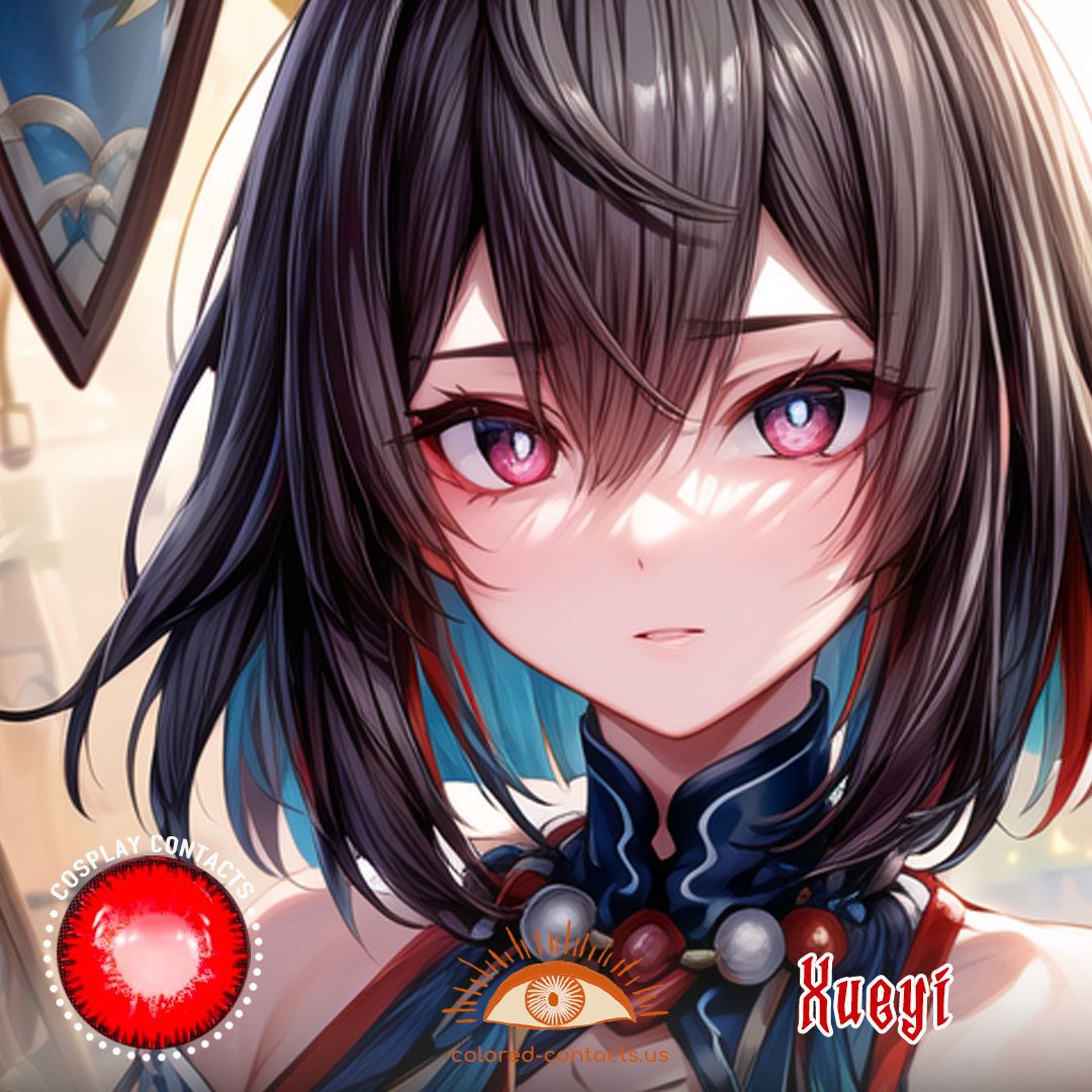 HONKAI : Xueyi Cosplay Contact Lenses - image 1