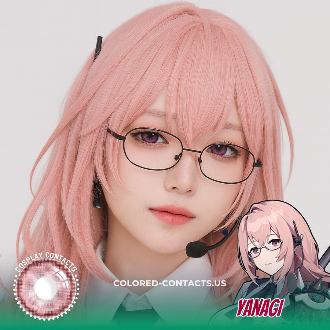 ZZZ Yanagi Cosplay Contact Lenses - image 1