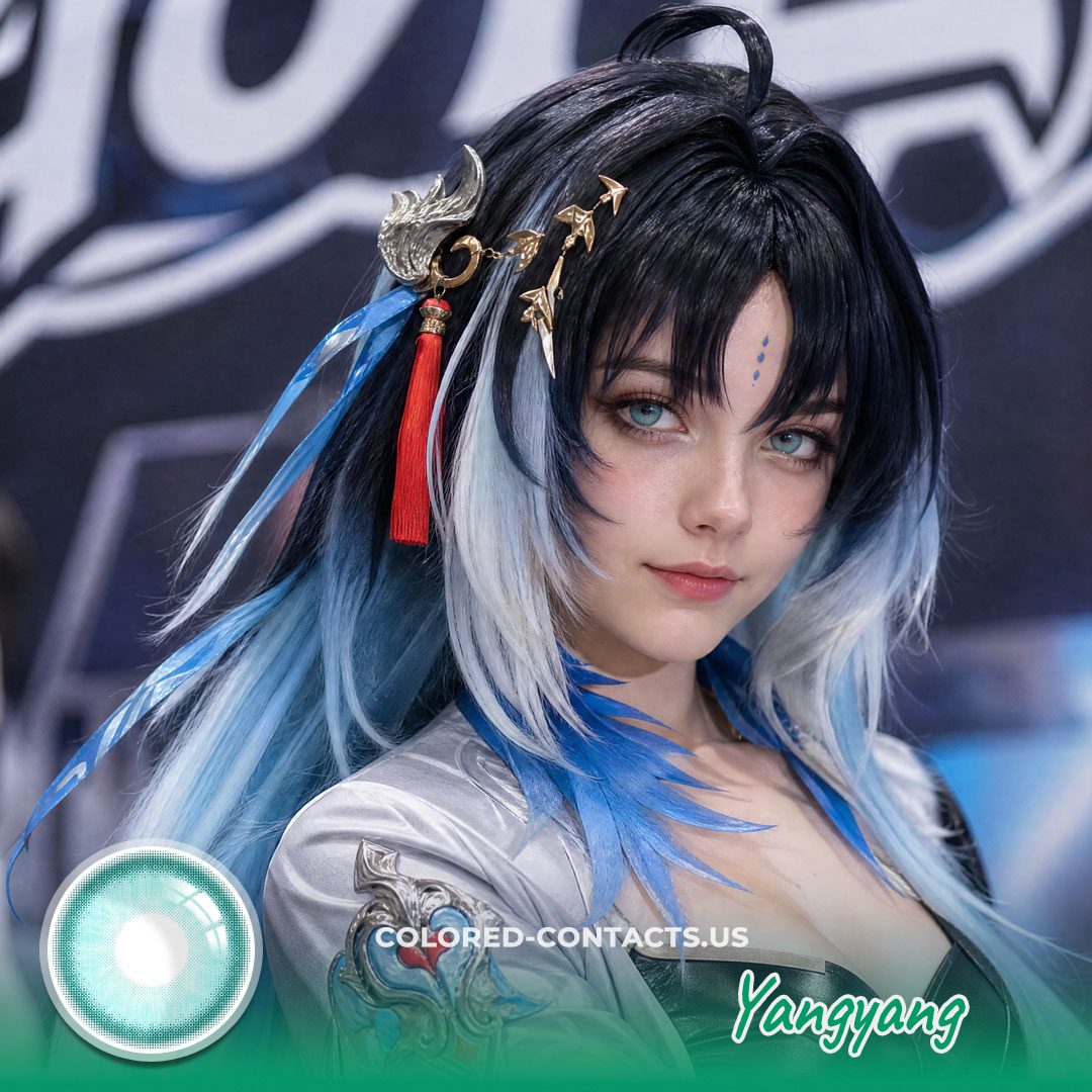 WuWa : Yangyang Cosplay Contact Lenses - image 1