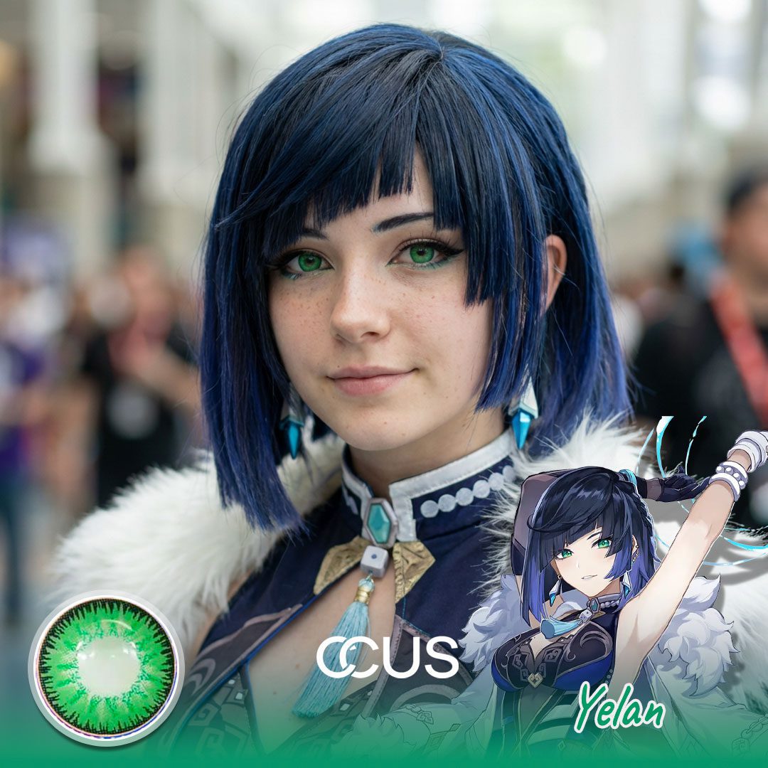 Genshin Impact Yelan Cosplay Contacts - image 1