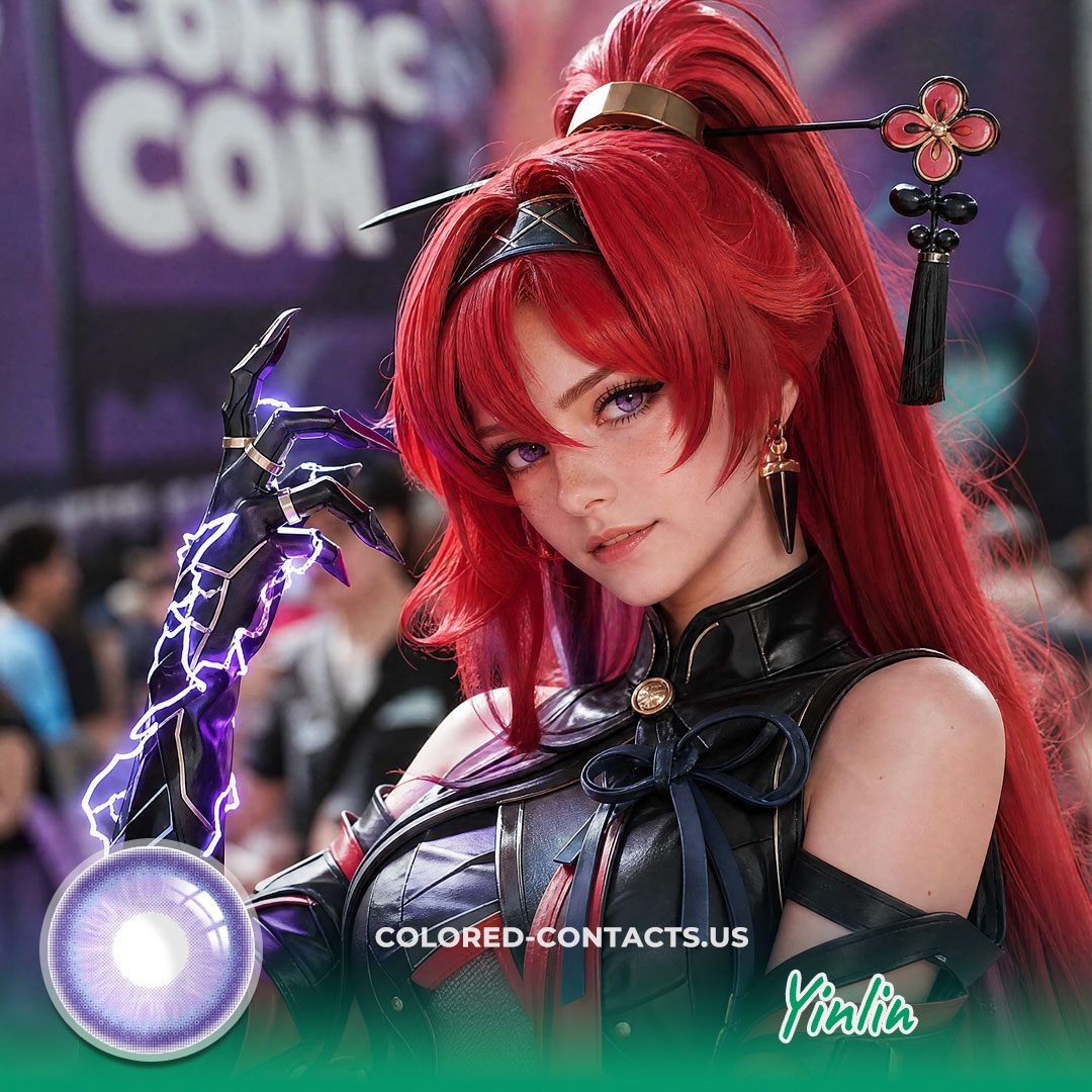 WuWa: Yinlin Cosplay Contact Lenses - image 1