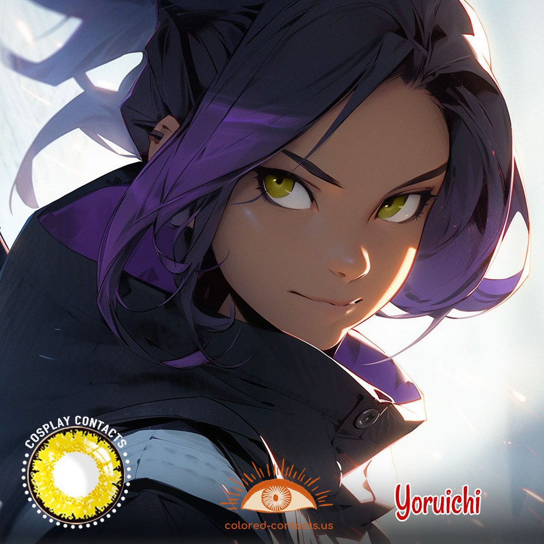 Yoruichi Cosplay Contact Lenses - image 1