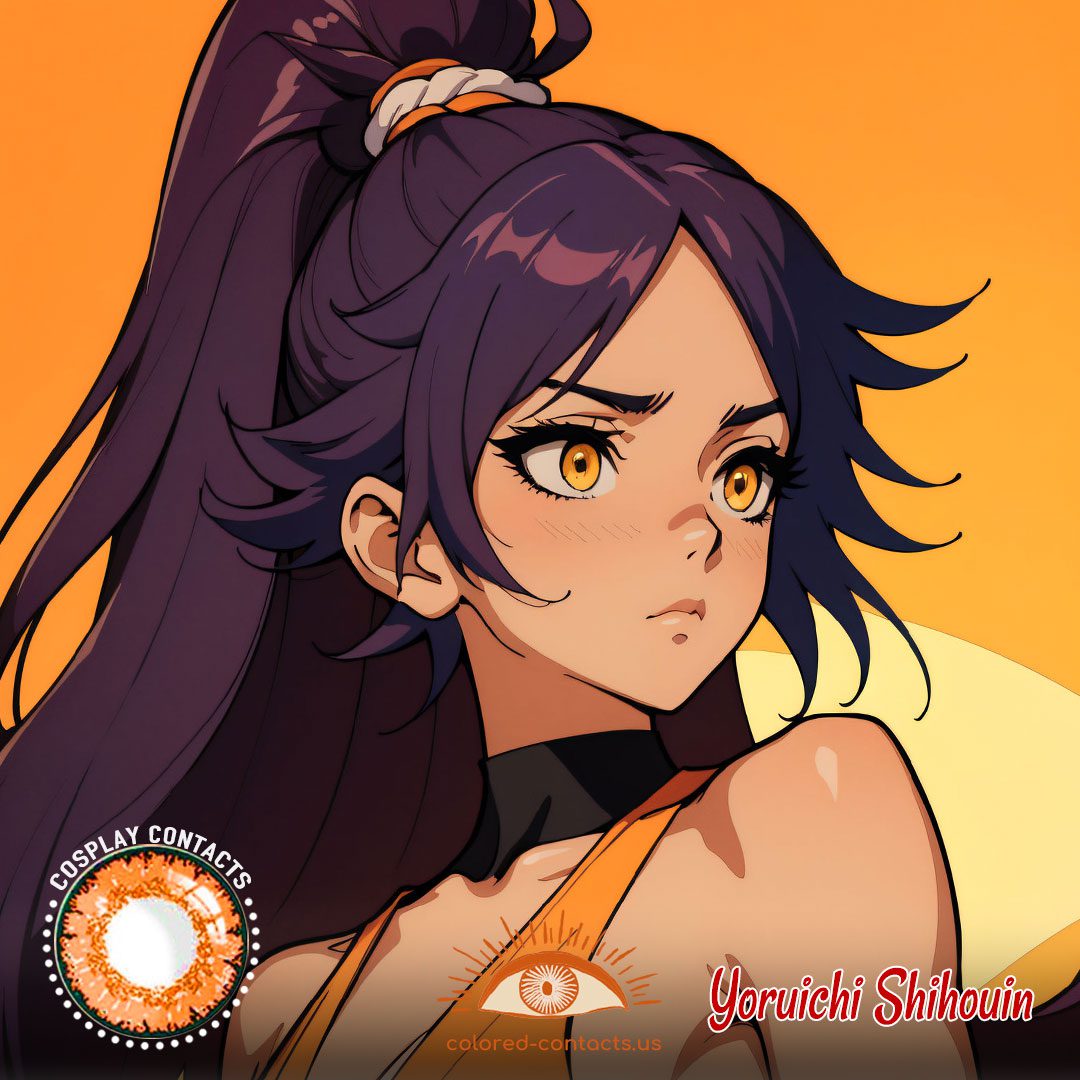Yoruichi Shihouin Cosplay Contacts - image 1