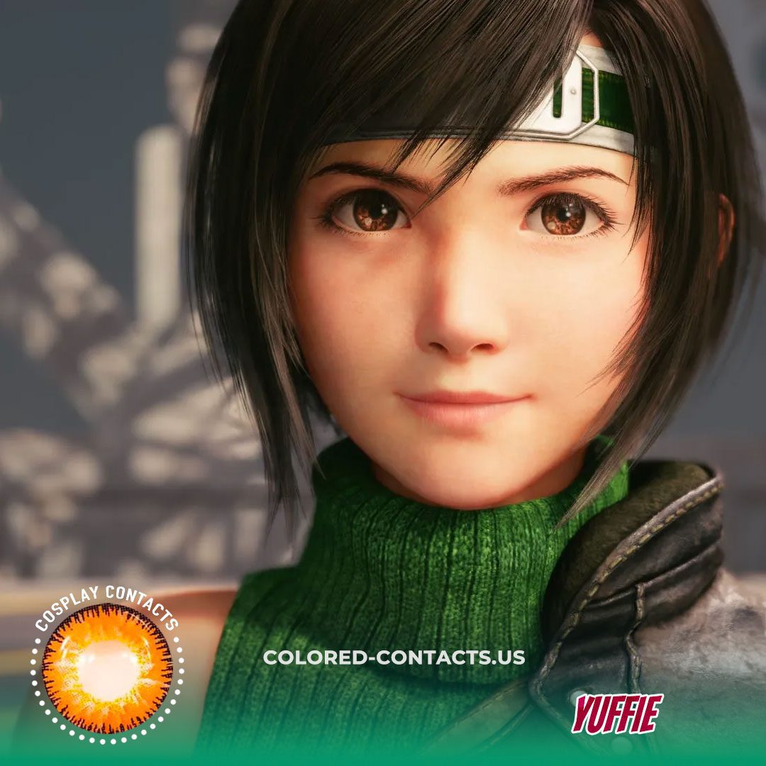 Yuffie Cosplay Contact Lenses - image 1