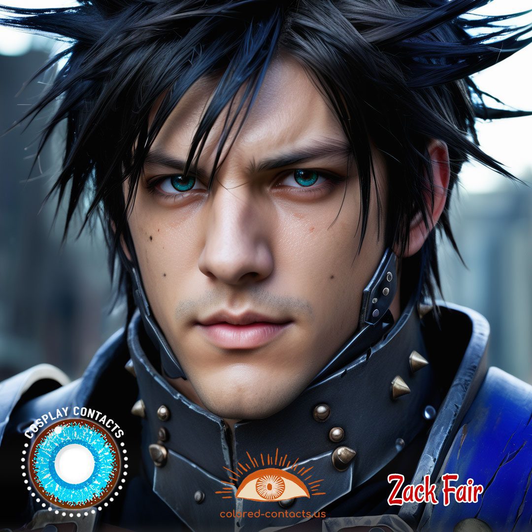 Zack Fair Cosplay Contact Lenses - image 1