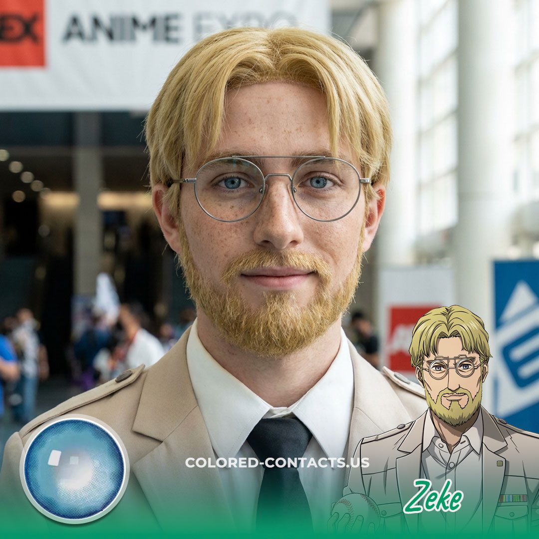 Zeke Cosplay Contact Lenses - image 1