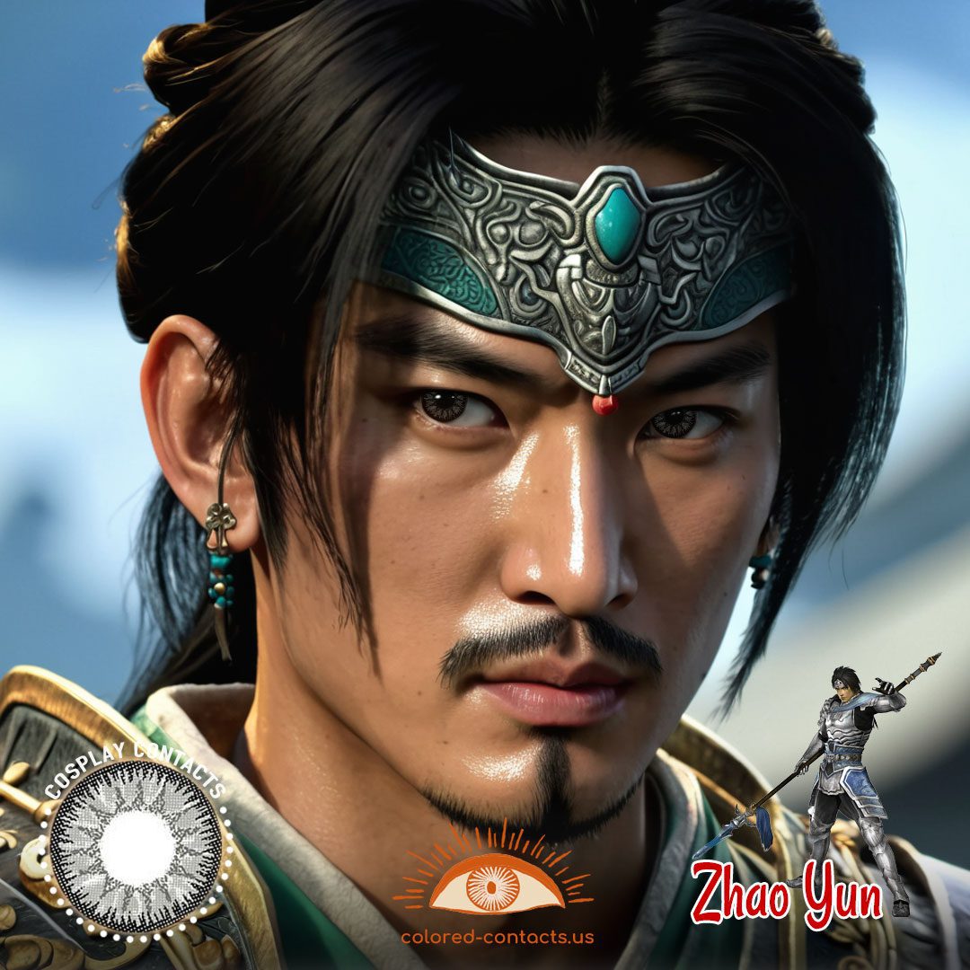 Dynasty Warriors: Zhao Yun Cosplay Contact Lenses - image 1
