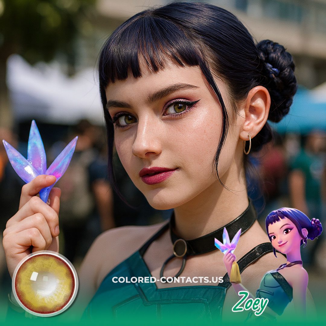 KPop: Zoey Cosplay Contact Lenses - image 1