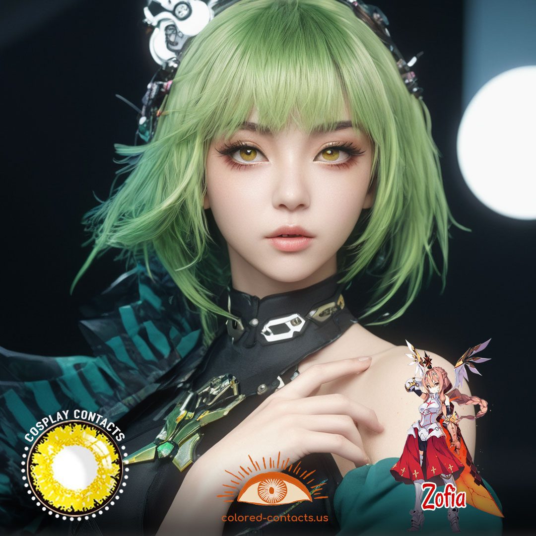 Honkai Impact 3rd: Zofia Cosplay Contact Lenses - image 1