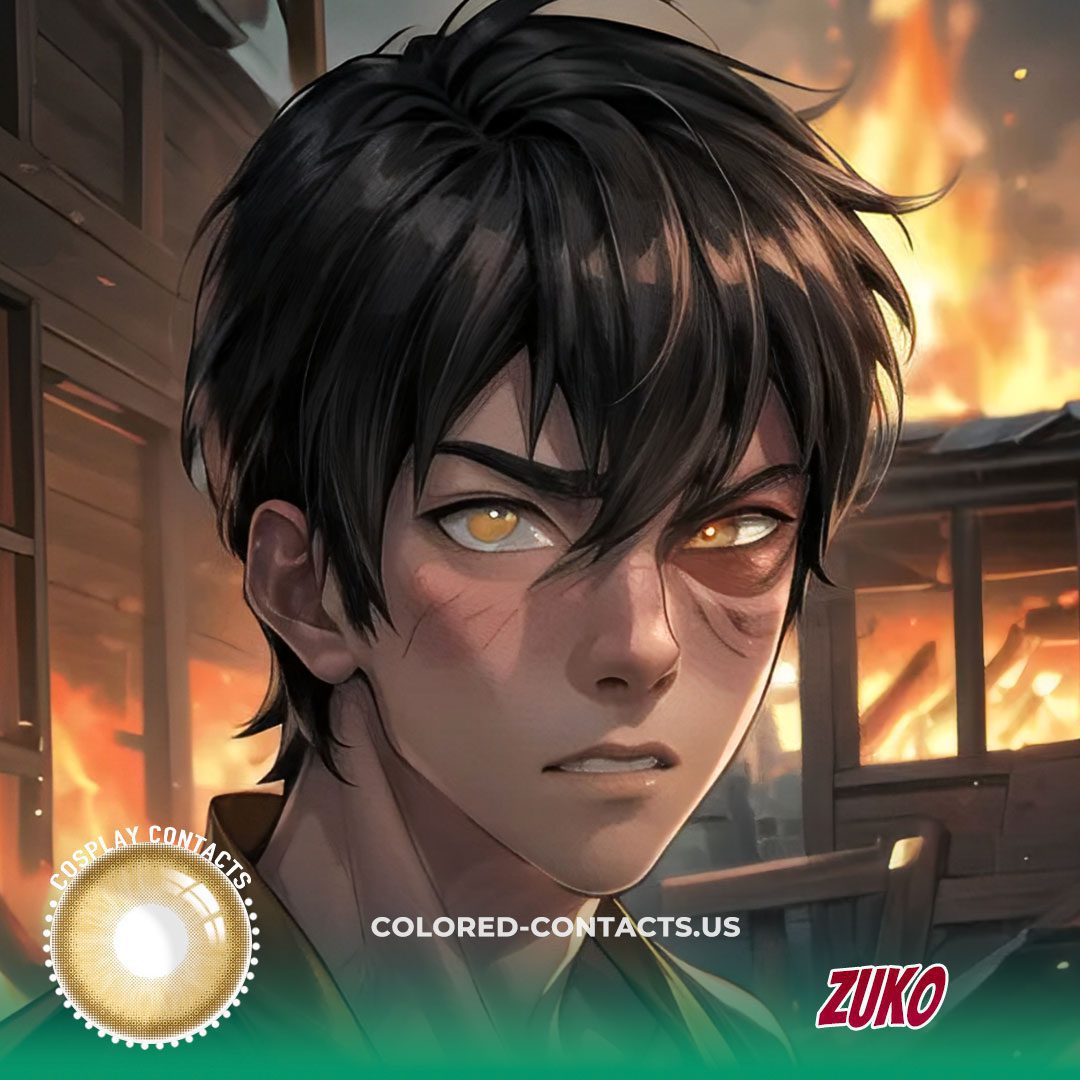 Zuko Cosplay Contact Lenses - image 1