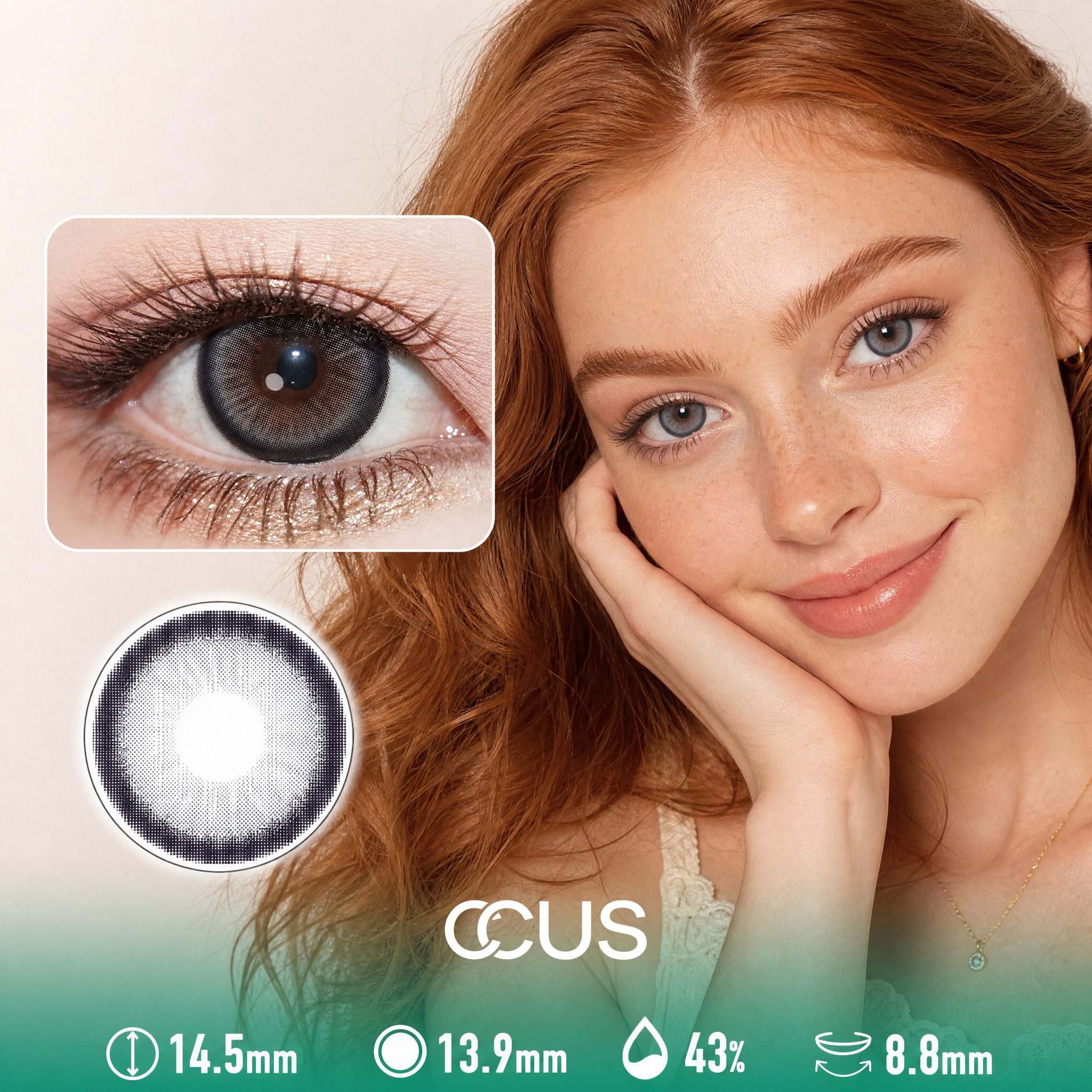 Bergen Dusk Ink Blue Contact Lenses - image 1