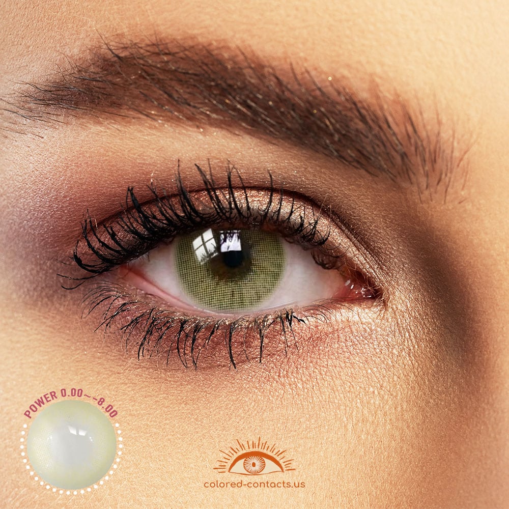 Florence Green Colored Contacts - image 1