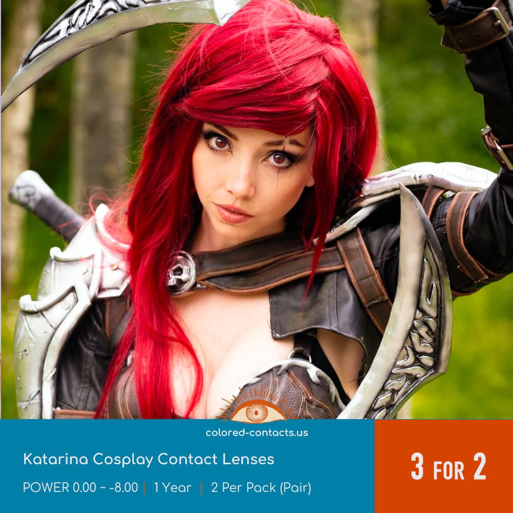 katarina Cosplay Contact Lenses - thumbnail 3