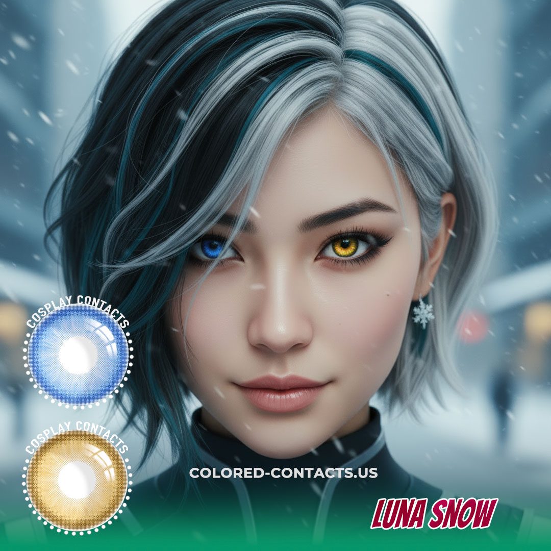 Luna Snow Cosplay Contact Lenses - image 1