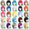 30cm BOBO Style Cosplay Wig Collection – 25 Colors - thumbnail 1
