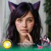 LOL : Ahri Cosplay Contact Lenses - thumbnail 1