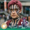 Akaza Cosplay Contact Lenses - thumbnail 1