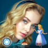 Alice in Wonderland: Alice Cosplay Blue Contact Lenses - thumbnail 1