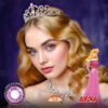 Sleeping Beauty: Aurora Cosplay Purple Contact Lenses - thumbnail 1