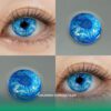 Azure Vortex Cosplay Contact Lenses - thumbnail 1