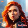 Black Widow Cosplay Contact Lenses v2 - thumbnail 1