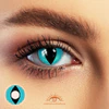 Blue Cat Eye Halloween Contacts - thumbnail 1