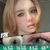 Berry Swirl Brown Contact Lenses - thumbnail 1