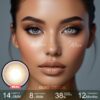 Cocoa Basilic Brown Contact Lenses - thumbnail 1