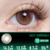 Cotton Candy Pink Contact Lenses - thumbnail 1