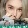 Half-blood Grey Contact Lenses - thumbnail 1