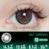 Starry Whisper Grey Contact Lenses - thumbnail 1