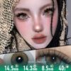 Tulip Galaxy Brown Contact Lenses - thumbnail 1