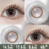 Cherry Blossom Mist Contact Lenses - thumbnail 1