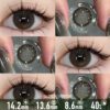 Chocolate Enigma Brown Contact Lenses - thumbnail 1
