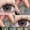 Condensed Mocha Brown Contact Lenses - thumbnail 1