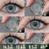 Crystal Cloud Grey Contact Lenses - thumbnail 1