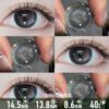 Deep Ocean Blue Contact Lenses - thumbnail 1