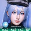 Deep Sea Siren Blue Colored Contacts - thumbnail 1