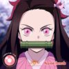 Nezuko Kamado Cosplay Contact Lenses - thumbnail 1