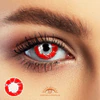 Devil Crack Red Halloween Contacts - thumbnail 1