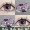 Dusk Mirage Purple Contact Lenses - thumbnail 1