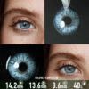 Flirting Blue Contact Lenses - thumbnail 1