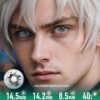 Genetic Invasion White Crazy Lenses | 4-Lens Pack - thumbnail 1
